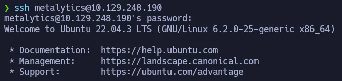 SSH Login